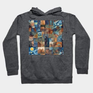 Van Gogh Paintings Mashup Hoodie